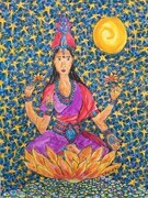 Lakshmi on the Lotus of Truth SOLD
