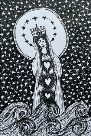 Our Lady, Guding Star of the Sea SOLD