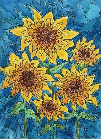 The Freedom to Be a Sunflower SOLD