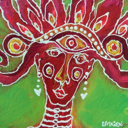 Tiny Tribe #44 Priestess of Resilience SOLD